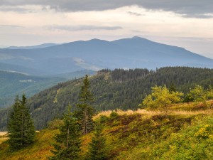 Widok ze Schroniska PTTK na Hali Miziowej (Dzień 1)